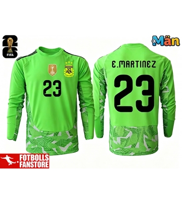 Argentina Emiliano Martinez #23 Målvakt Bortatröja VM 2026 Långärmad